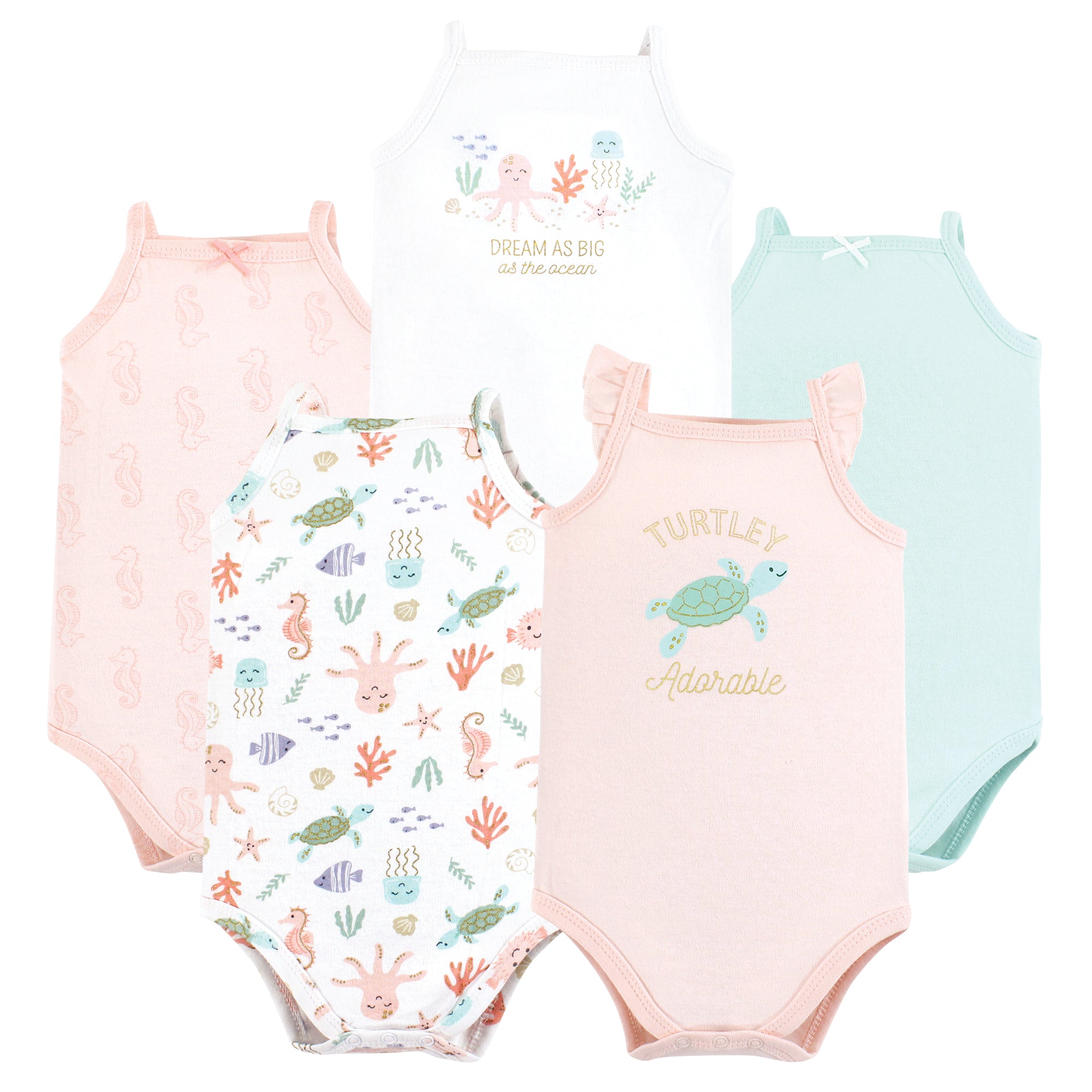 Hudson Baby Cotton Sleeveless Bodysuits – BabyVision Inc.