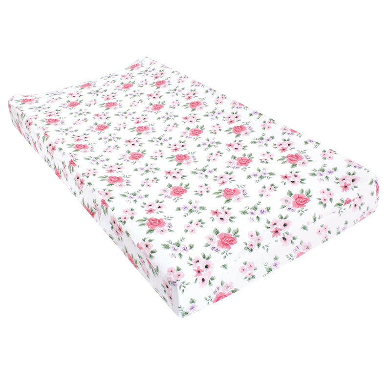 Hudson Baby Changing Pad Cover, Vintage Floral