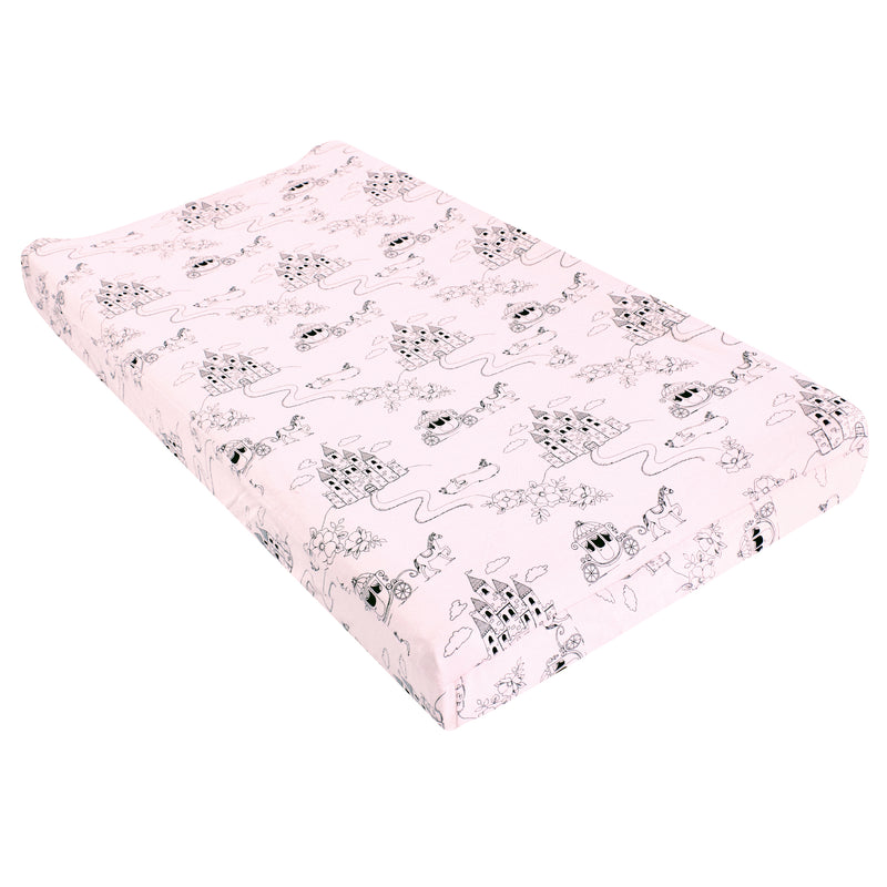 Hudson Baby Changing Pad Cover, Fairytale Princess