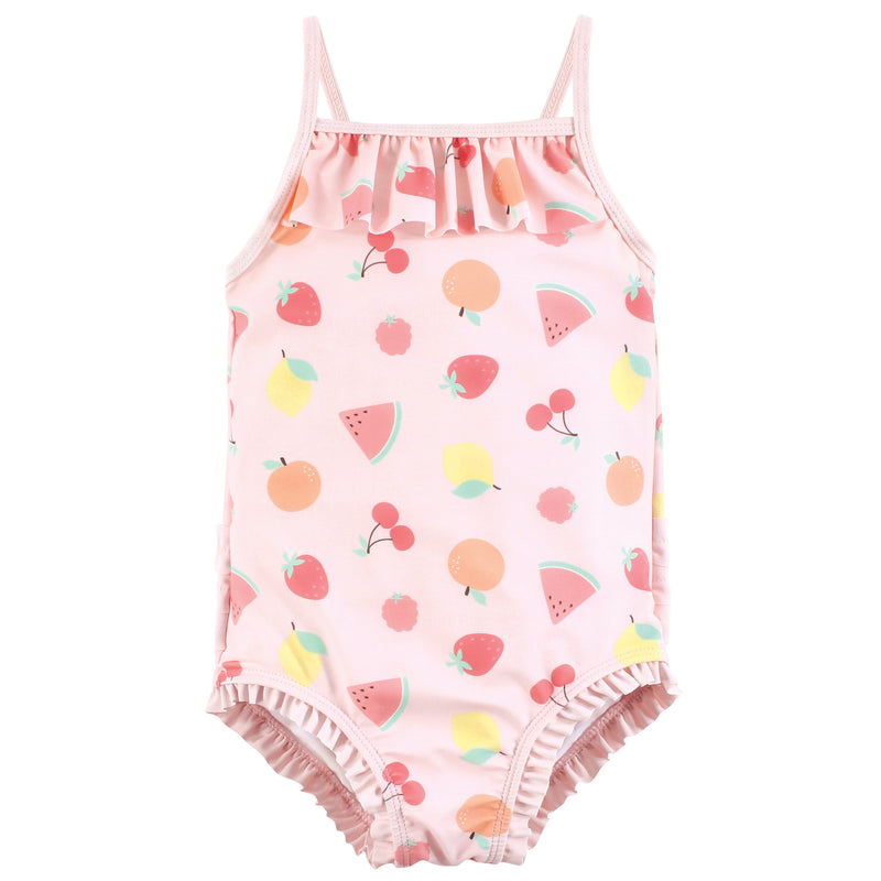 Hudson Baby Toddler Swimsuit, Fruit Salad