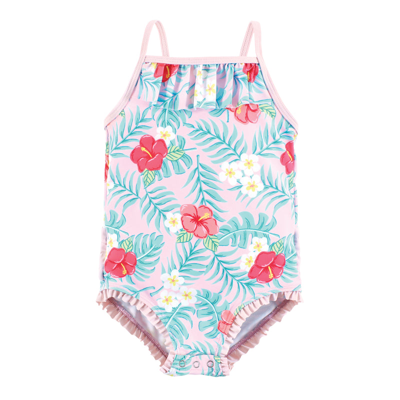Hudson Baby Swimsuit, Tropical Floral
