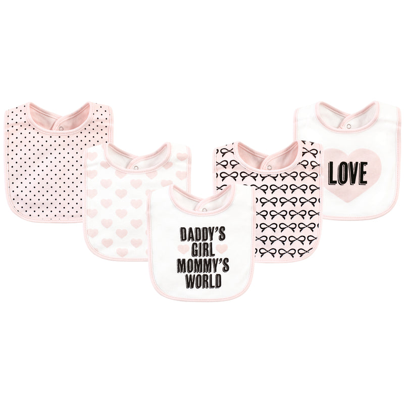 Hudson Baby Cotton Bibs, Mommy‚ÄôS World