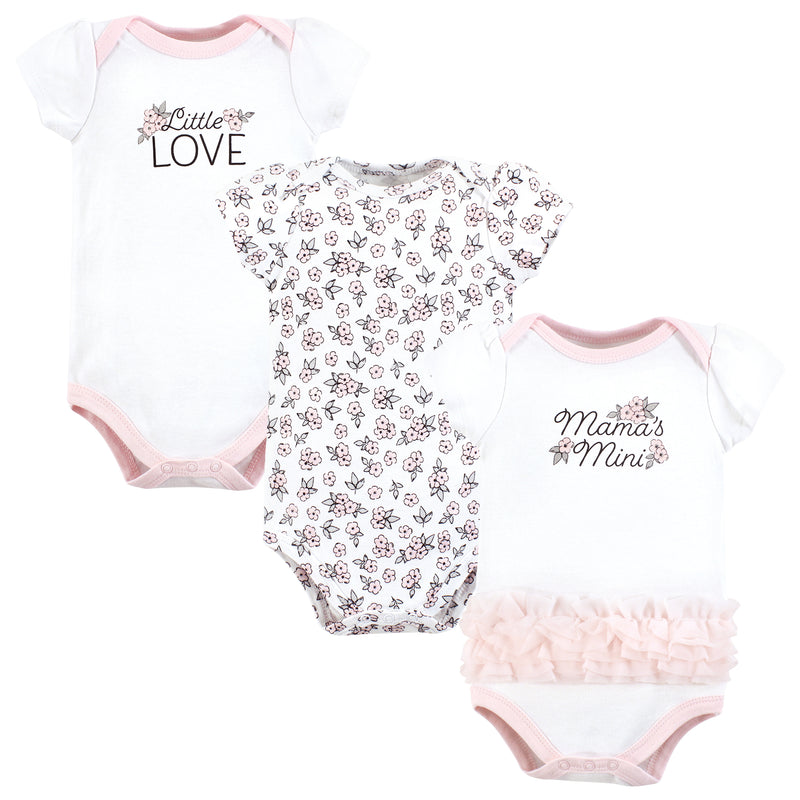 Hudson Baby Cotton Bodysuits, Mini Primrose Tutu