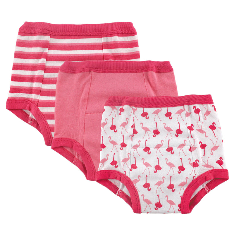 Luvable Friends Cotton Training Pants, Flamingo