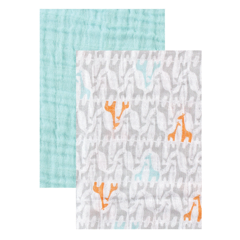 Yoga Sprout Cotton Muslin Swaddle Blankets, Giraffe