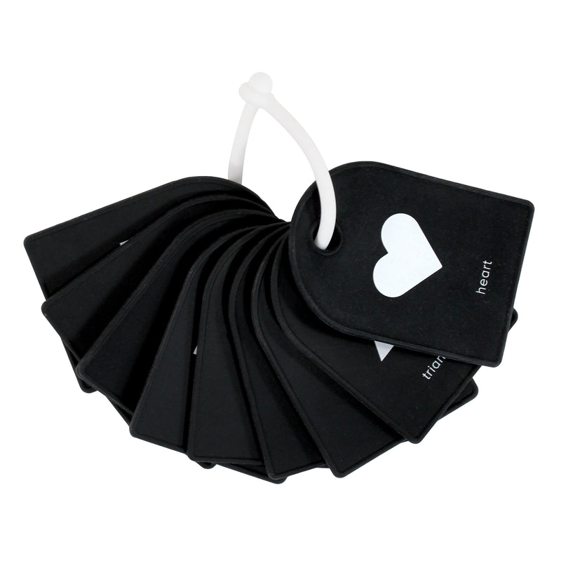 Hudson Baby High Contrast Flash Cards, Black White