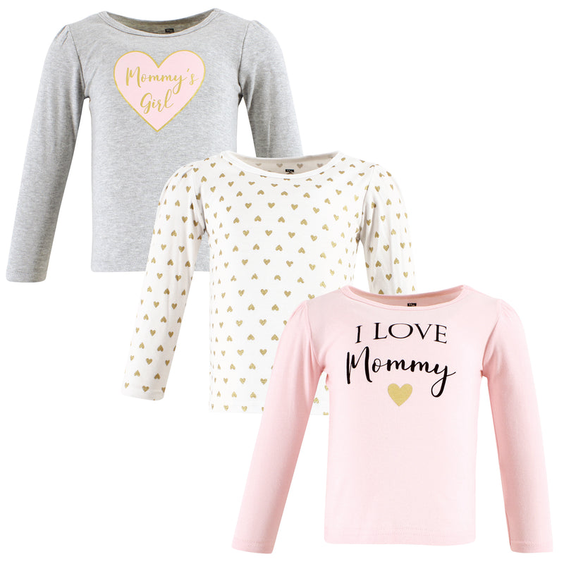 Hudson Baby Long Sleeve T-Shirts, Girl Mommy