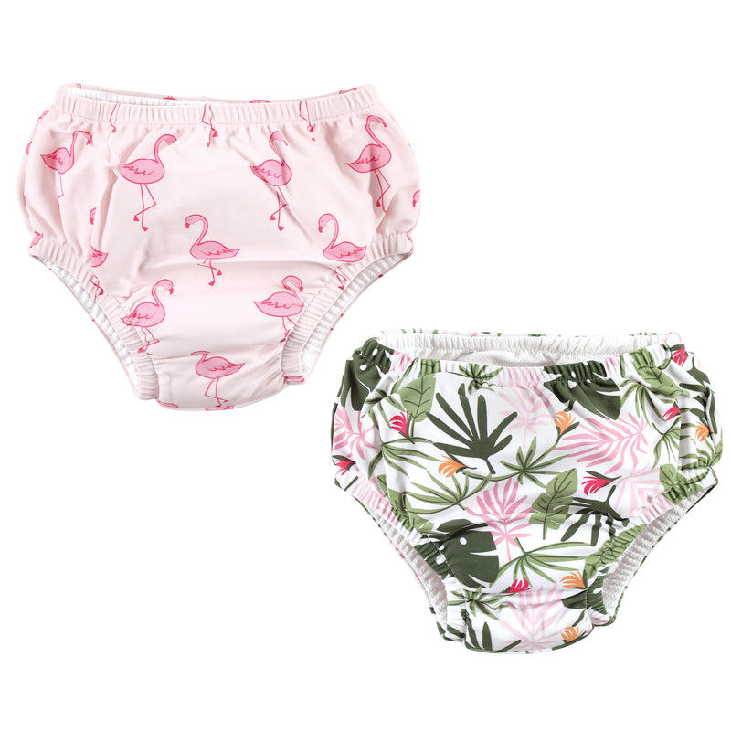 Hudson Baby Swim Diapers, Flamingo Tropical