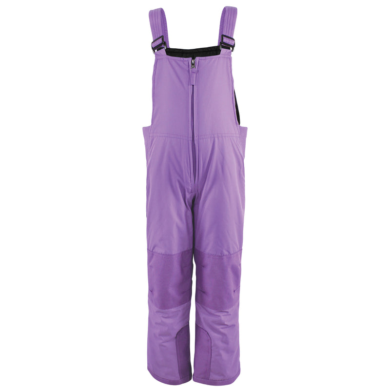 Hudson Baby Snow Bib Overalls, Solid Purple