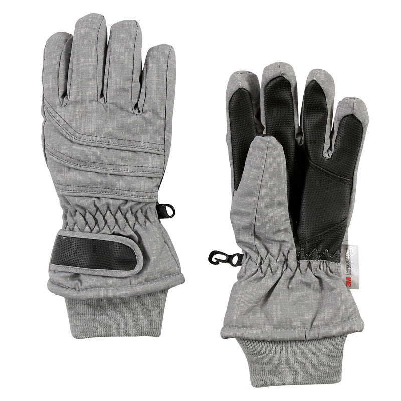 Hudson Baby Snow Gloves, Heather Gray