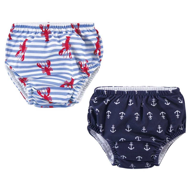 Hudson Baby Swim Diapers, Anchors