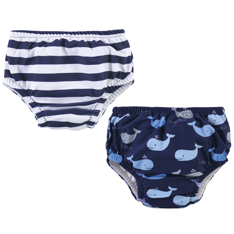 Hudson Baby Swim Diapers, Whales