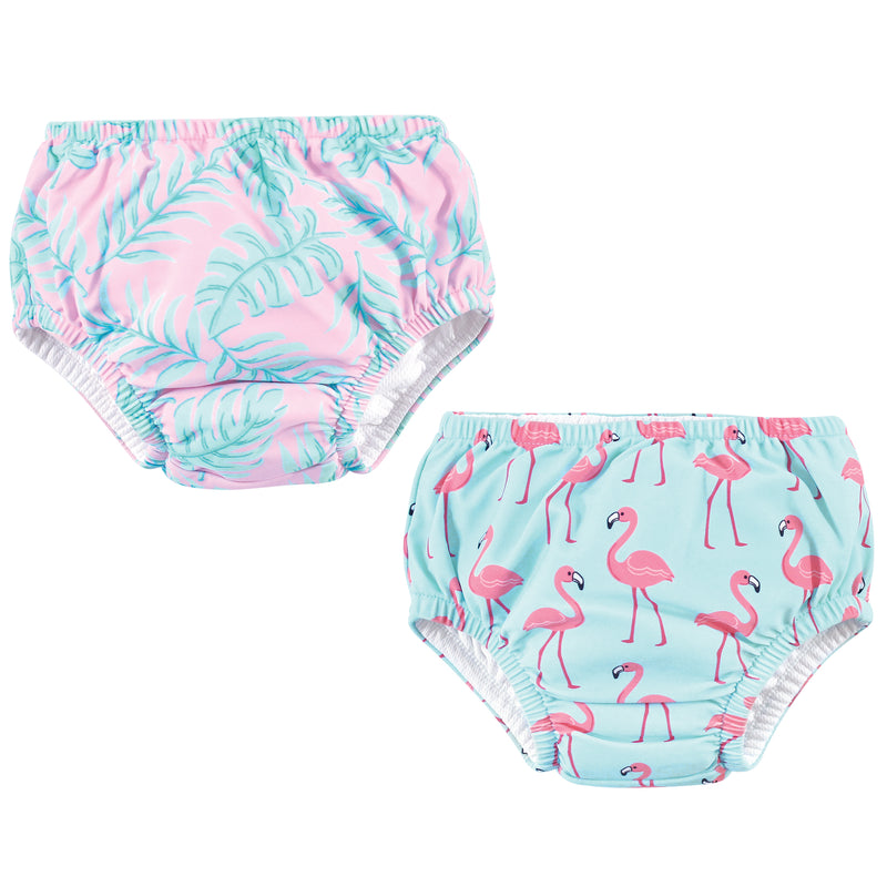 Hudson Baby Swim Diapers, Flamingos