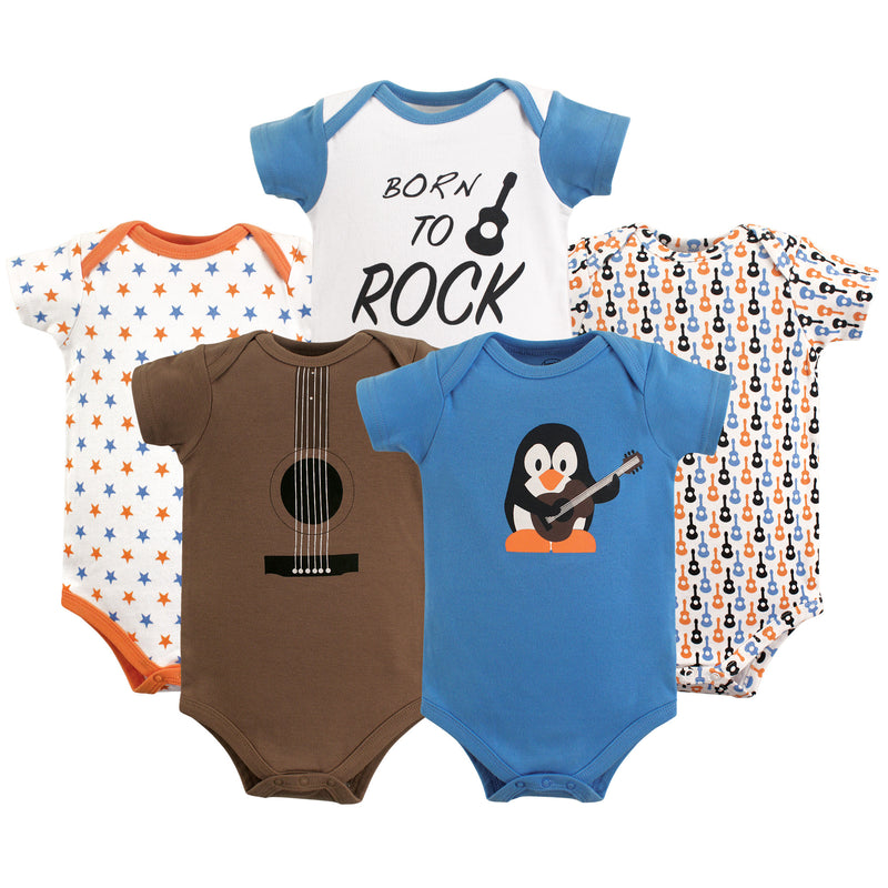 Luvable Friends Cotton Bodysuits, Rock