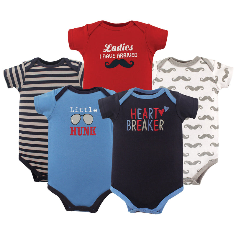 Luvable Friends Cotton Bodysuits, Hunk