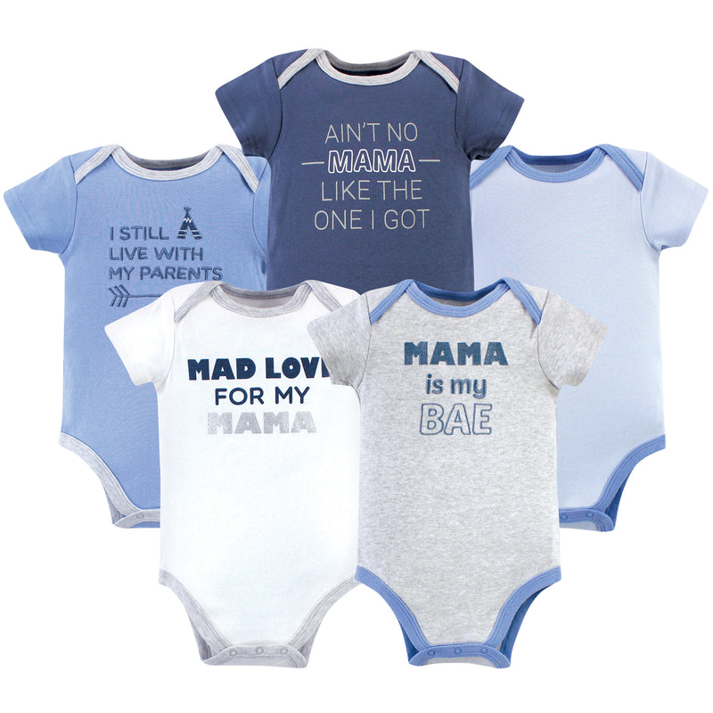Luvable Friends Cotton Bodysuits, Mama