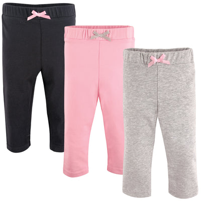 Yoga Sprout Yoga Pants, 2-Pack, Pink and Black Damask  Baby and Toddler  Clothes, Accessories and Essentials