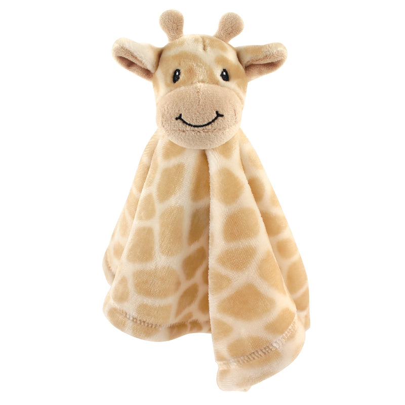 Hudson Baby Animal Face Security Blanket, Giraffe
