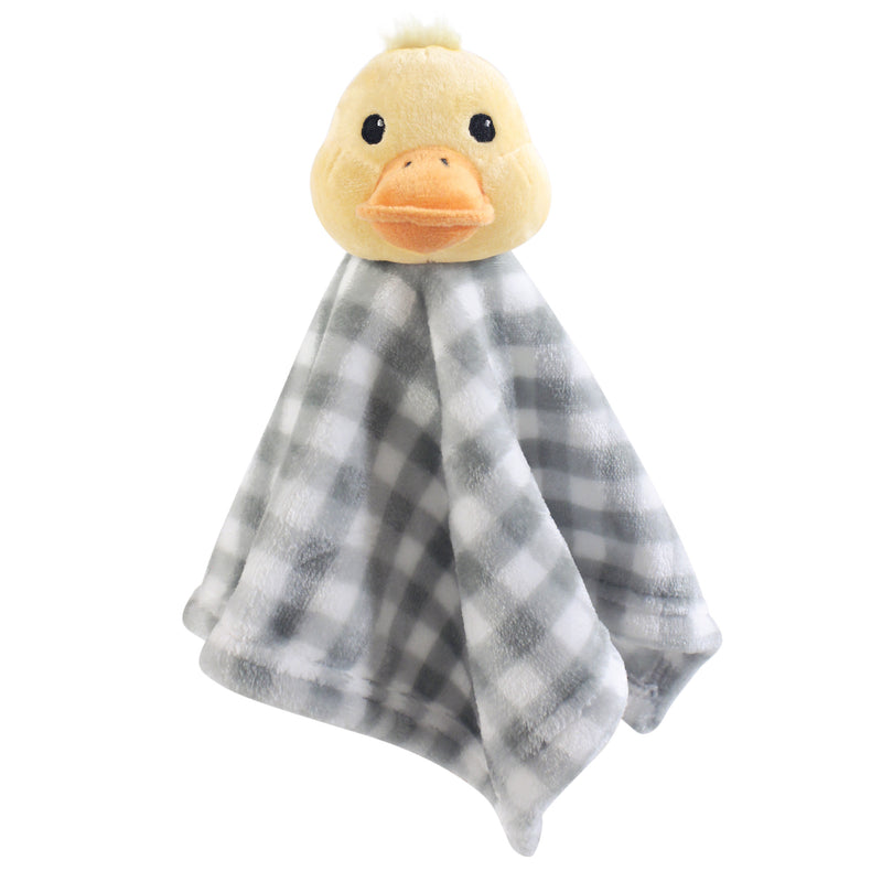 Hudson Baby Animal Face Security Blanket, Duck