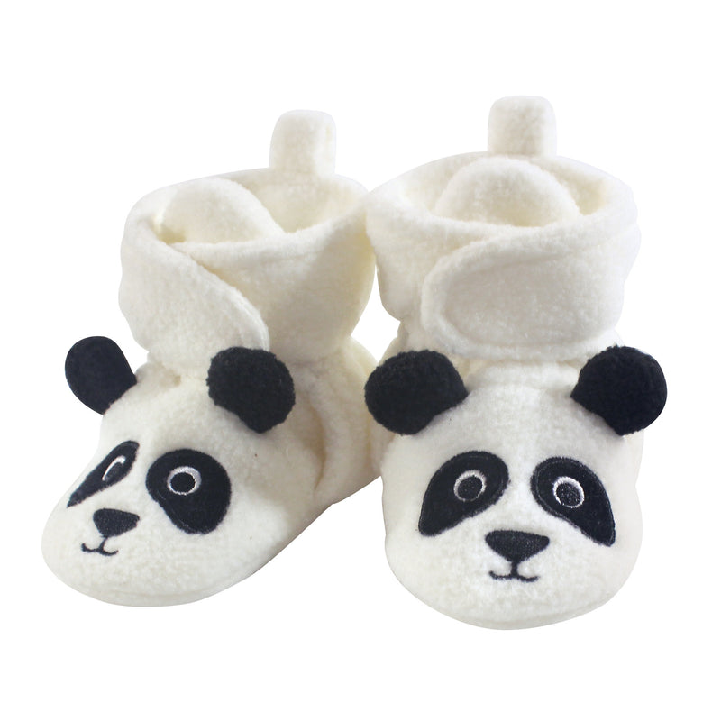 Hudson Baby Cozy Fleece Booties, Panda Bear