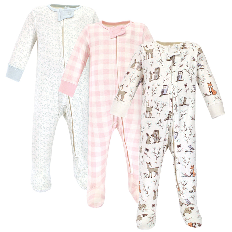 Hudson Baby Cotton Sleep and Play, Enchanted Forest