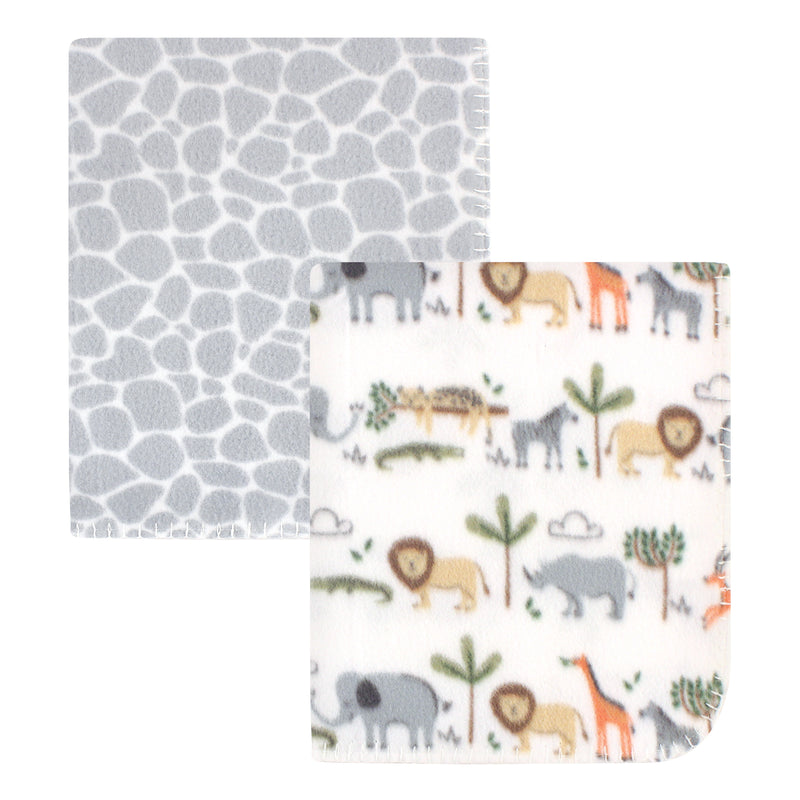 Hudson Baby Fleece Blankets, Safari Life