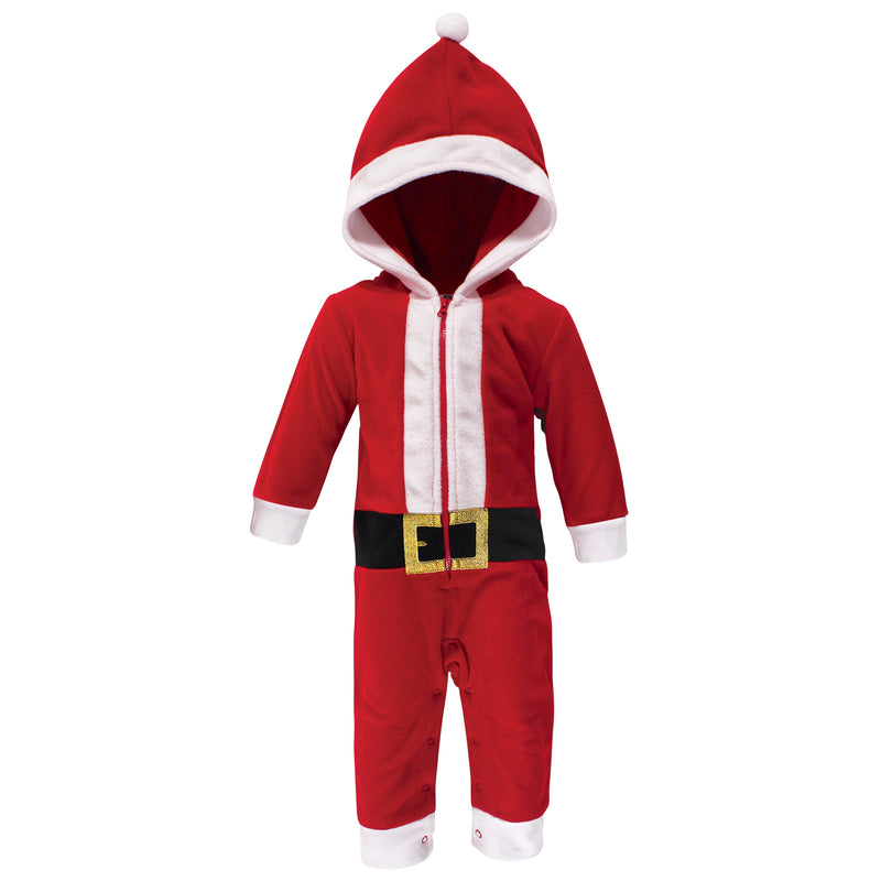 Hudson Baby Fleece Jumpsuits, Coveralls, and Playsuits, Santa Baby