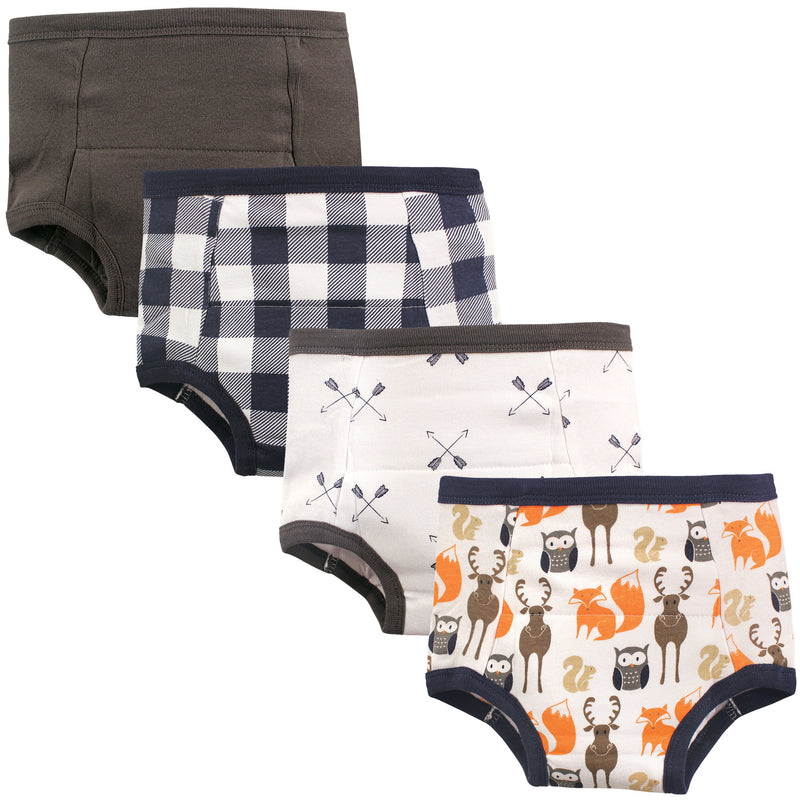 Hudson Baby Cotton Training Pants, Forest