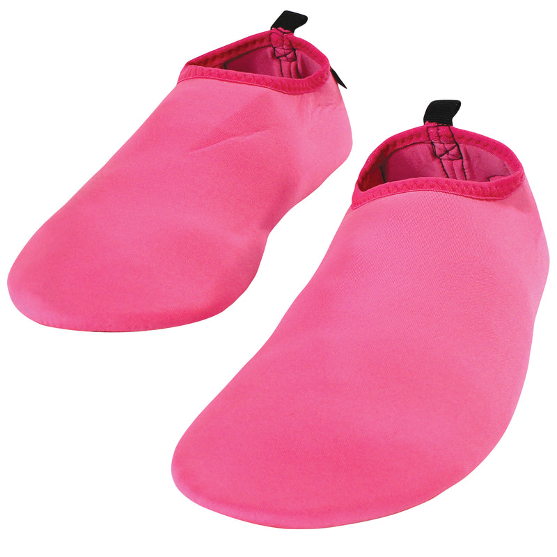 Hudson Baby Water Shoes for Sports, Yoga, Beach and Outdoors, Kids and Adult Solid Hot Pink