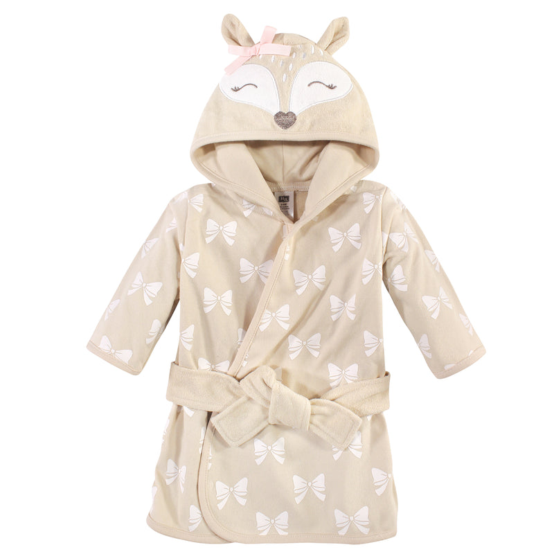 Hudson Baby Cotton Rich Bathrobe, Fawn