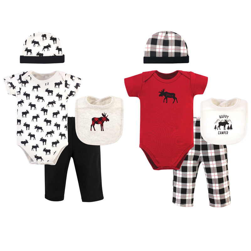 Hudson Baby Layette Boxed Giftset, Moose