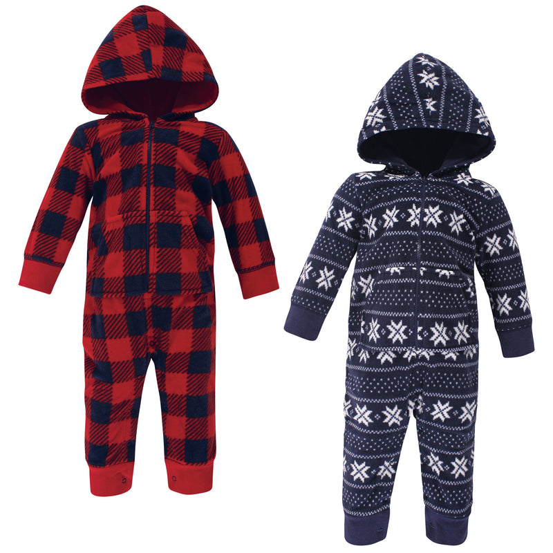 Hudson Baby Fleece Jumpsuits, Coveralls, and Playsuits, Sweater Plaid Baby