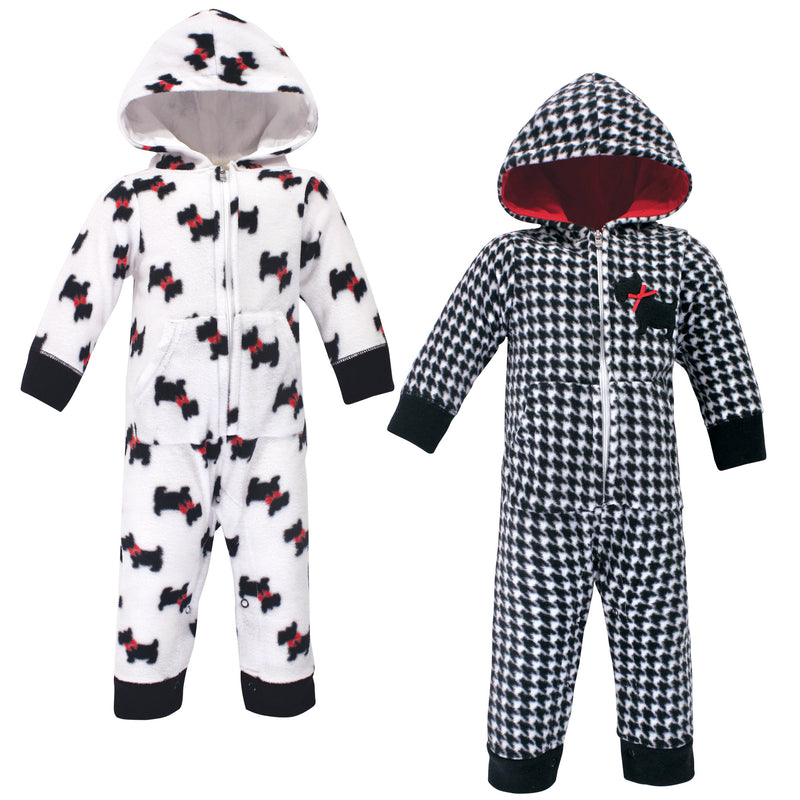 Hudson Baby Fleece Jumpsuits, Coveralls, and Playsuits, Scottie Dog