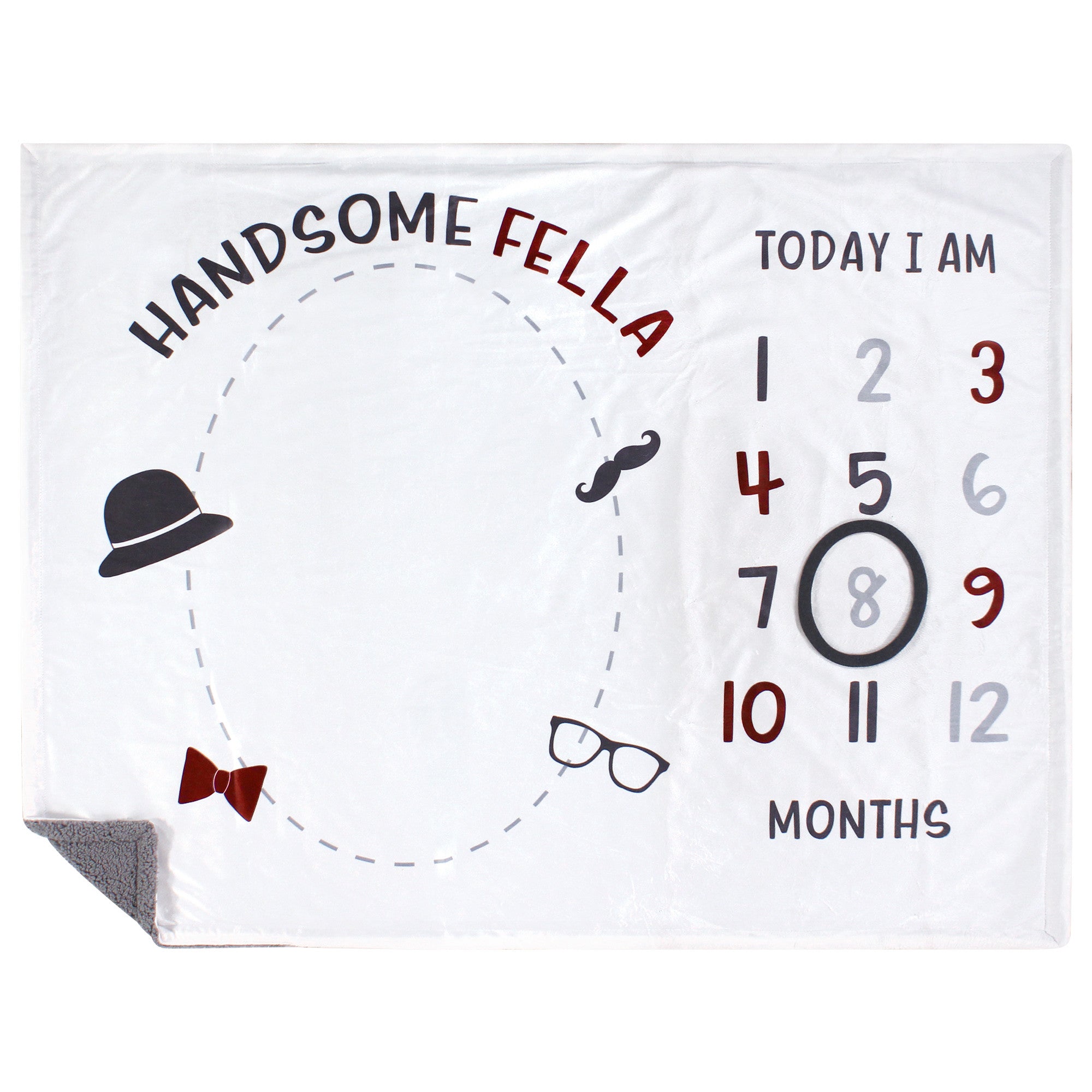 Hudson Baby Plush Holiday and Milestone Blanket – BabyVision Inc.