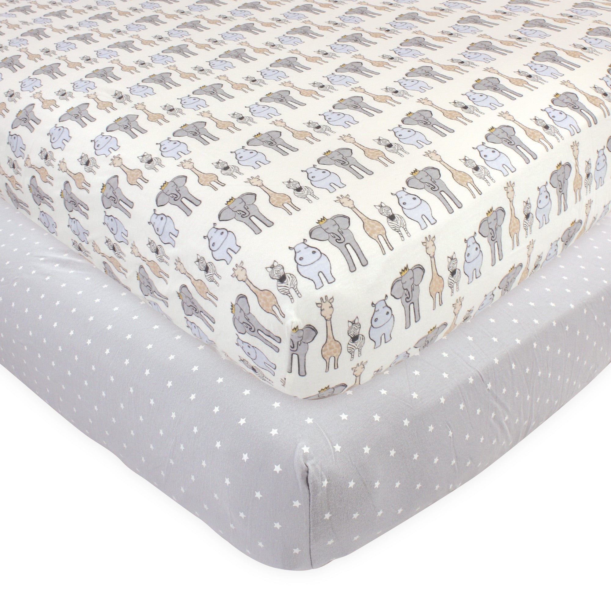 Hudson Baby Cotton Fitted Crib Sheet – BabyVision Inc.
