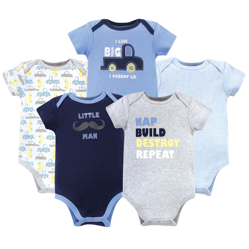 Luvable Friends Cotton Bodysuits, Trucks