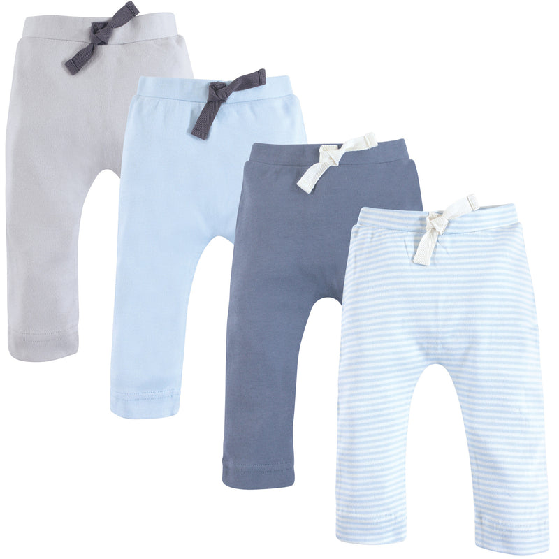 Touched by Nature Organic Cotton Pants, Lt. Blue Gray