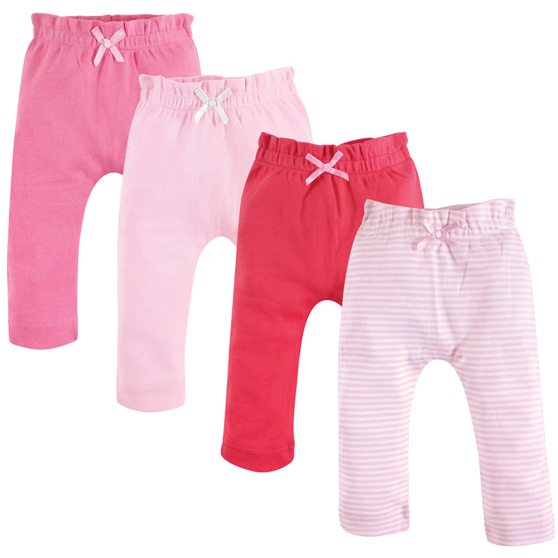 Touched by Nature Organic Cotton Pants, Lt. Pink Coral