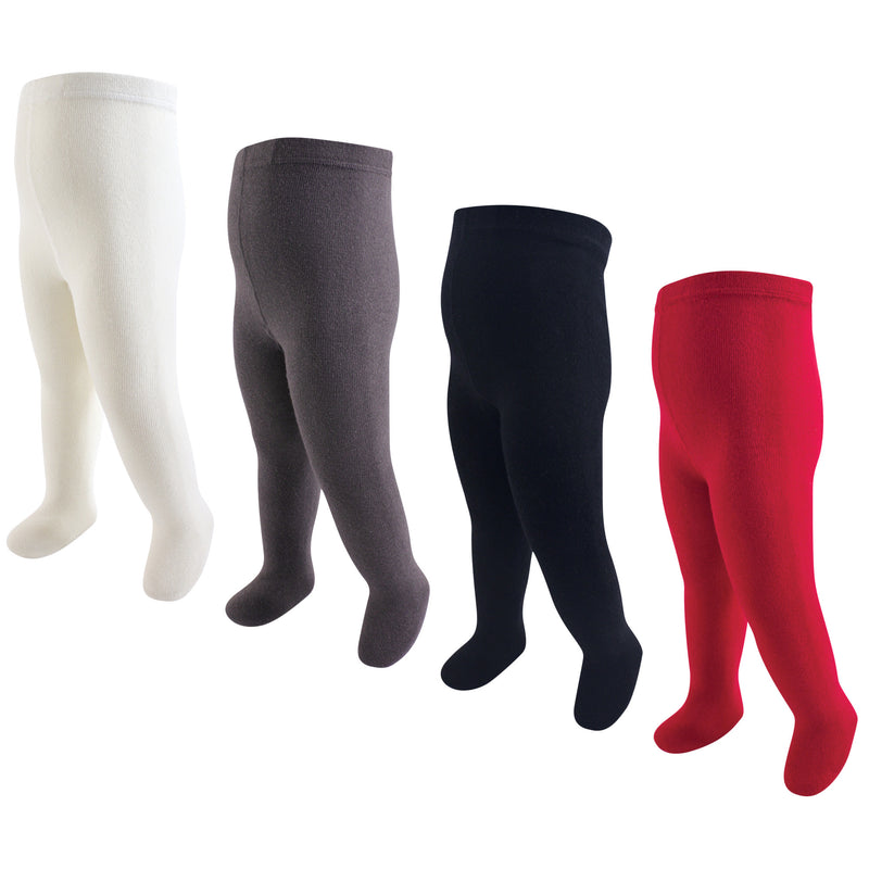 Touched by Nature Organic Cotton Tights, Red Navy