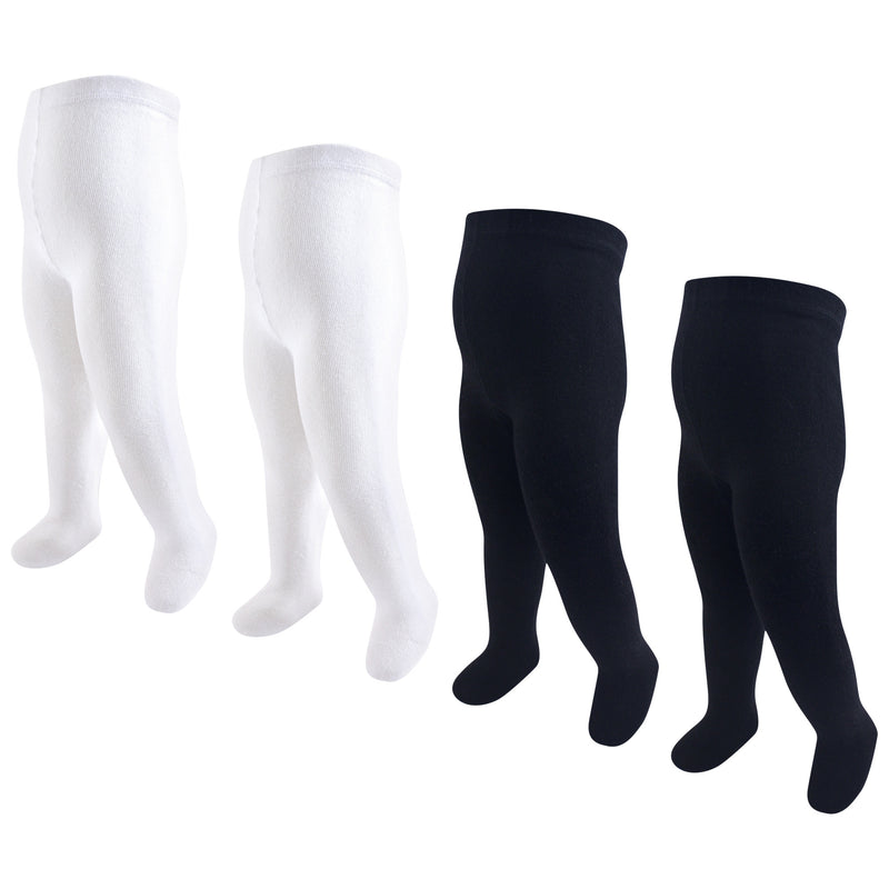 Touched by Nature Organic Cotton Tights, Black White