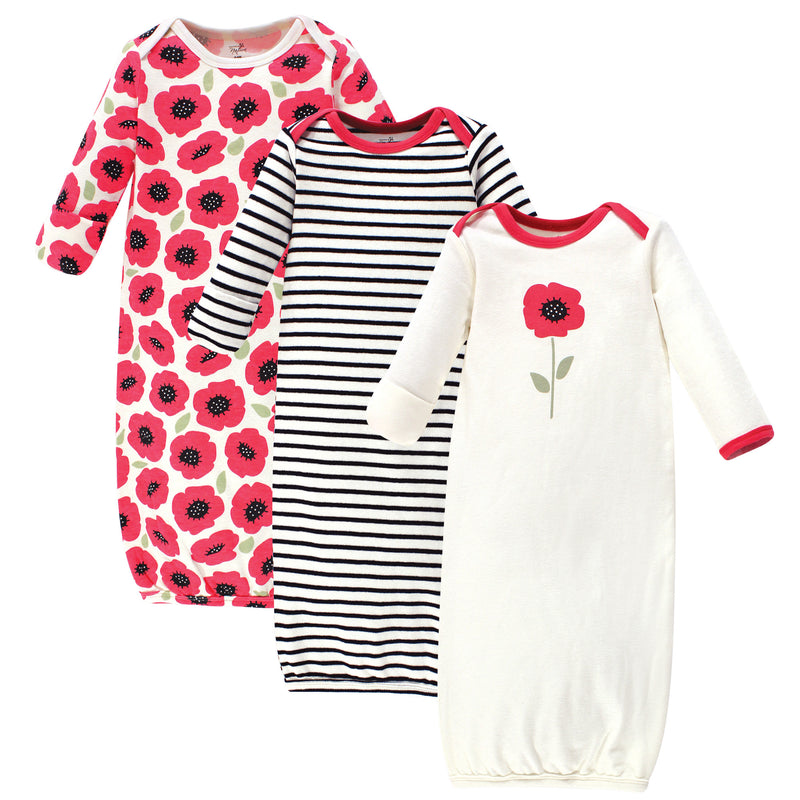 Touched by Nature Organic Cotton Gowns, Poppy