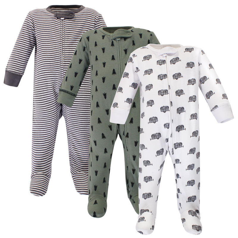 Touched by Nature Organic Cotton Sleep and Play, Happy Camper