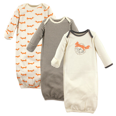 Touched by Nature Organic Cotton Gowns, Fox