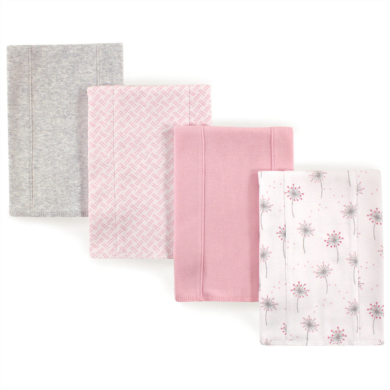 Touched by Nature Organic Cotton Burp Cloths, Dandelions