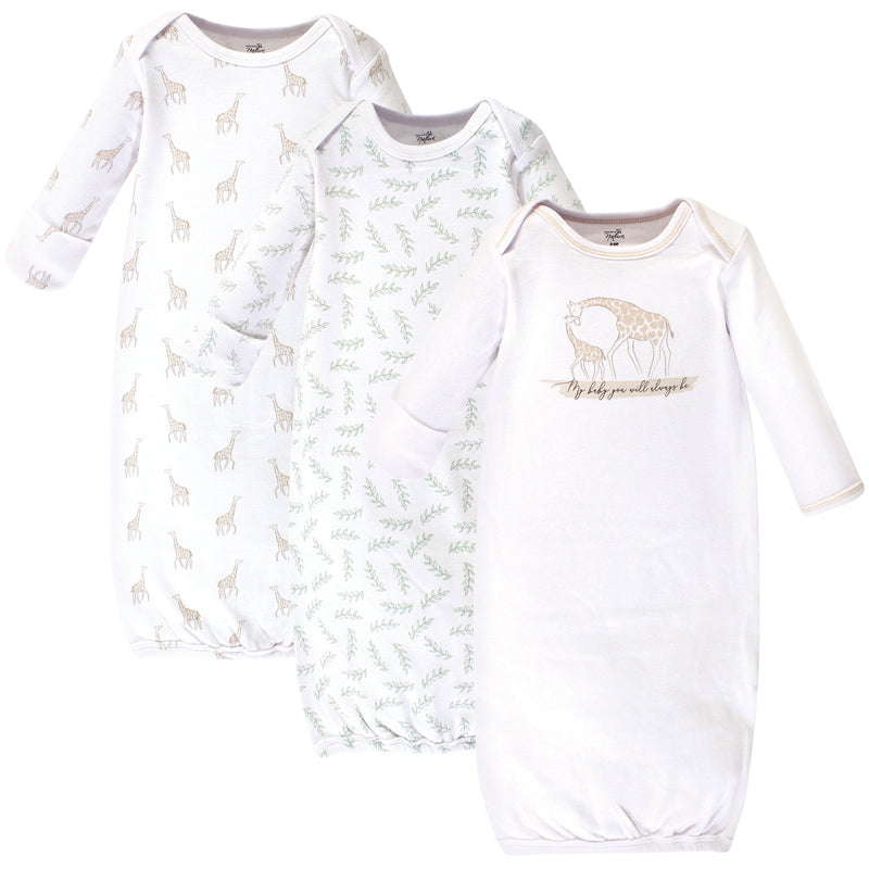 Touched by Nature Organic Cotton Gowns, Little Giraffe