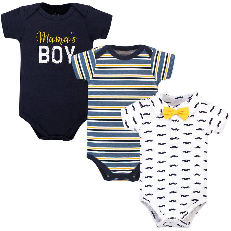 Little Treasure Cotton Bodysuits, Mamas Boy