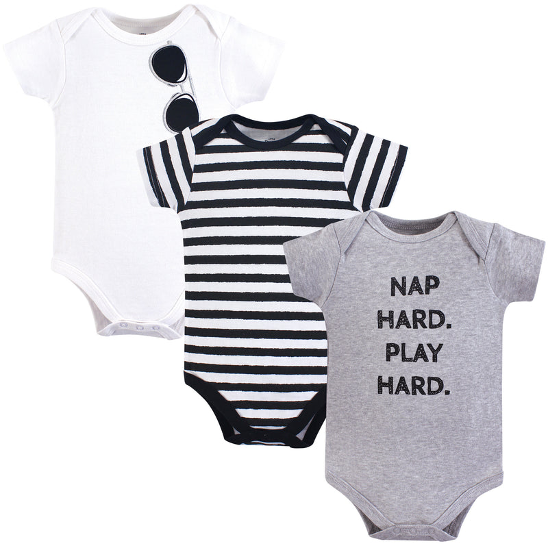 Little Treasure Cotton Bodysuits, Nap Hard
