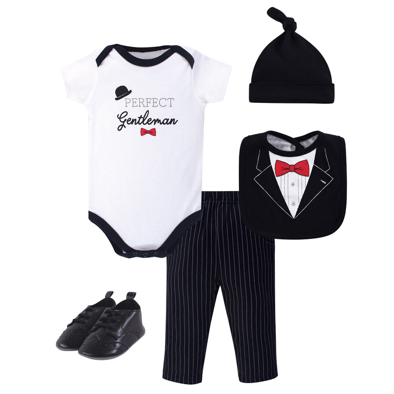 Little Treasure Layette 5-Piece Set, Gentleman Tuxedo
