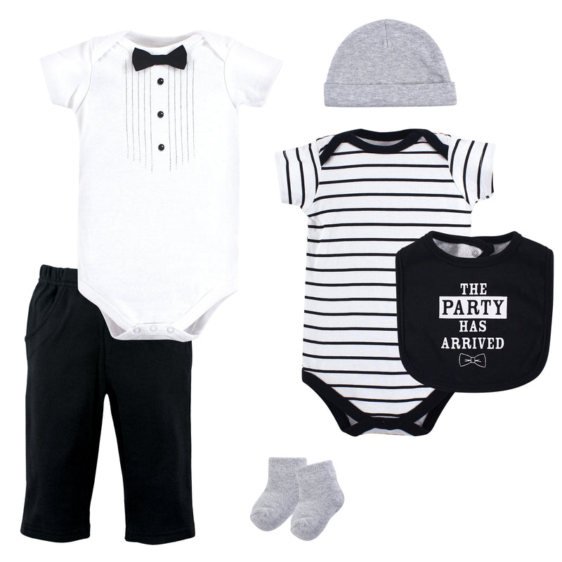 Little Treasure Layette 6-Piece Set, Party Tux