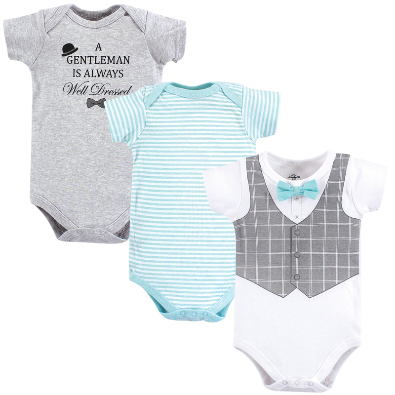 Little Treasure Cotton Bodysuits, Well Dressed